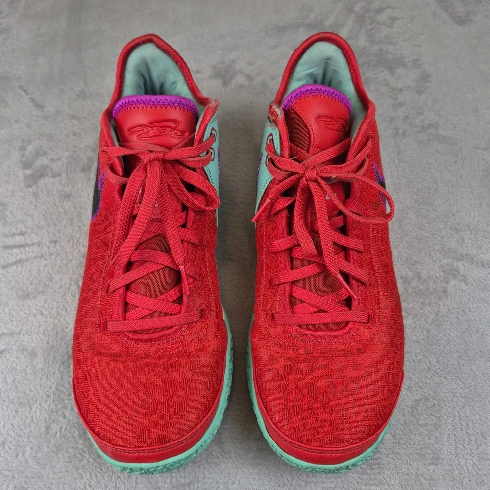 Nike LeBron Zoom NXXT Gen Track Red Basketball Athletic Shoes DR8784-600 Mens 11